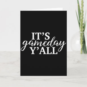 Het is Speldag Yall Voetbal Bysebyll Bysketbyll T  Kaart