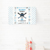Het is spelletjes tijd honkbal 1e verjaardag – Leu Spandoek (Insitu)