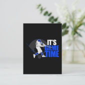 Het is Speltijd - Baseball Briefkaart (Staand voorkant)