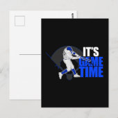 Het is Speltijd - Baseball Briefkaart (Voorkant / Achterkant)