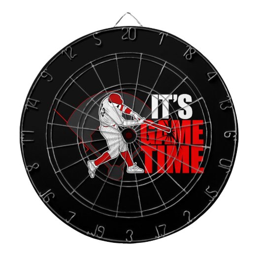 Het is Speltijd - Baseball Dartbord (Voorkant)