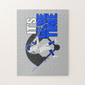 Het is Speltijd - Baseball Legpuzzel (Verticaal)