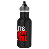 Het is Speltijd - Baseball (rood) Waterfles (Rechts)