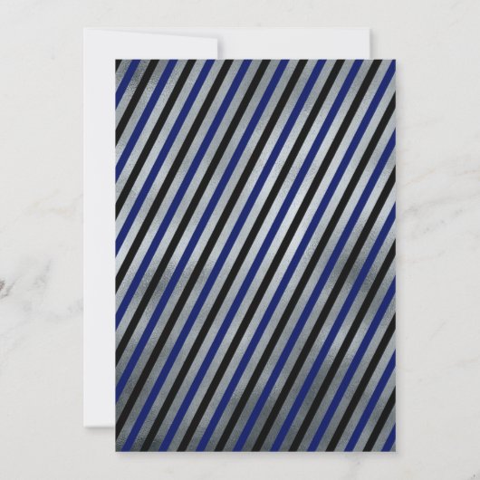 Het is Speltijd! Ice Hockey Birthday Invitation Kaart (Achterkant)