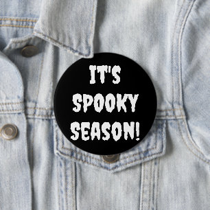 Het is Spooky Season Pin-On Button