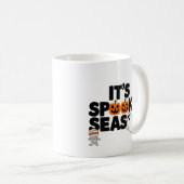 Het is spooky seizoen schattig ontwerp koffiemok (Voorkant rechts)