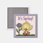 Het is Spring Chick Magnet (Voorkant / Achterkant)