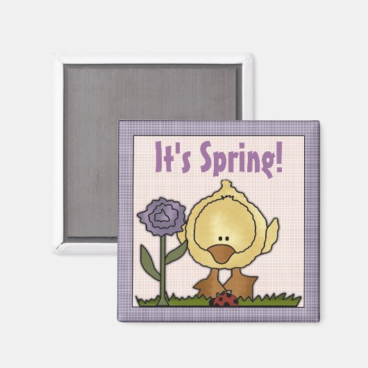 Het is Spring Chick Magnet (Voorkant / Achterkant)