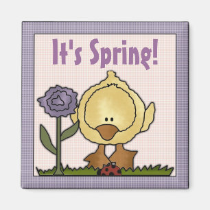 Het is Spring Chick Magnet