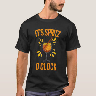 Het is Spritz O'Clock Aperol Spritz fan Sommer Alc T-shirt