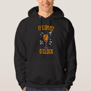 Het is Spritz O'klok Aperol Spritz Hype Alcohol Su Hoodie