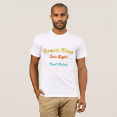 Het is strandtijd T-shirt (Voorkant volledig)