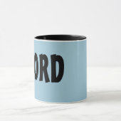 Het is subtiel.  En dan helemaal niet subtiel. Mok (Midden)