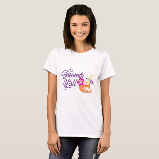 Het is Summer T-Shirt (Voorkant volledig)