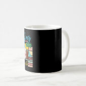 Het is Surftijd Hawaii - Summer Beach Vibes Koffiemok (Voorkant rechts)