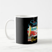 Het is Surftijd Hawaii - Summer Beach Vibes Koffiemok (Links)