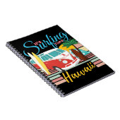 Het is Surftijd Hawaii - Summer Beach Vibes Notitieboek (Rechterzijde)