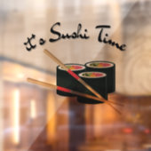 Het is Sushi tijd Raamsticker (Vel 2)