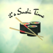 Het is Sushi tijd Raamsticker (Vel 3)