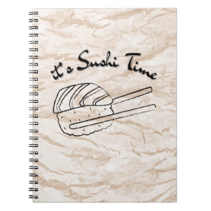 Het is sushi tijd, sushi notitieboek
