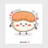 Het is sushi tijd, sushi sticker (Vel)