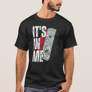 Het is Syrisch erfgoed van Syrische vlag. T-shirt