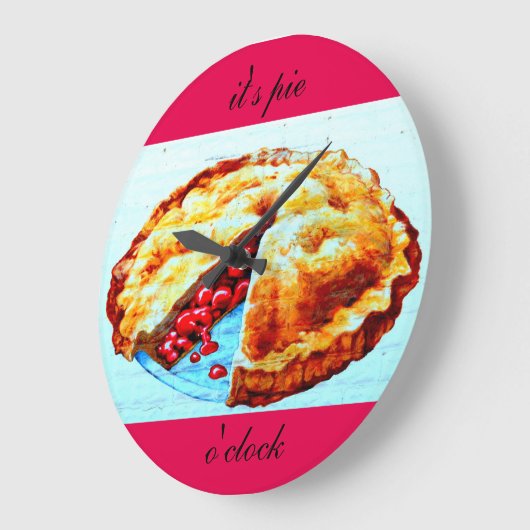 het is taart-uur grote klok (Hoek)