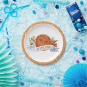 Het is taarttijd | Pumpkin Pie Paper Bord (Feest)