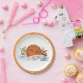 Het is taarttijd | Pumpkin Pie Paper Bord (Feest)