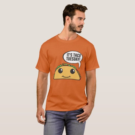 Het is Taco Dinsdag T-Shirt (Voorkant volledig)