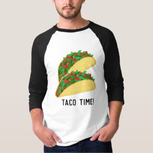 Het is TACO-TIME leuke taco's T-shirt