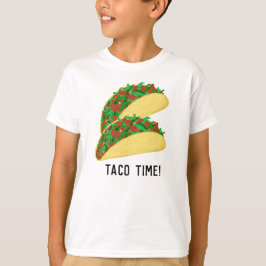 Het is TACO-TIME leuke taco's T-shirt