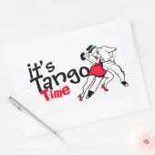 Het is Tango Time Rechthoekige Sticker (Envelop)