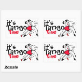Het is Tango Time Rechthoekige Sticker (Vel)