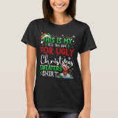 Het is te heet voor lelijke kersttrui grappig Kers T-shirt (Voorkant)