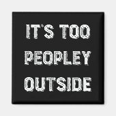 Het is te Peopley buiten. Magneet (Voorkant)