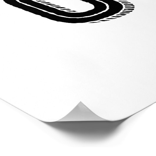 Het is te Peopley buiten. Poster (Hoek)