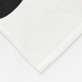 Het is te veel mensen buiten vandaag fleece deken (Hoek)