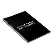 Het is te vroeg voor dit vel notitieboek (Rechterzijde)