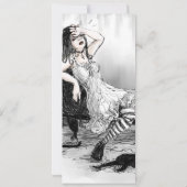 Het is te warm om zwart te Draag Kaart (Achterkant)