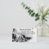 Het is te warm om zwart te Draag Visitekaartje (Staand voorkant)