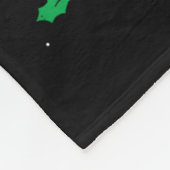 Het is te warm voor lelijke kerstzweten. fleece deken (Hoek)