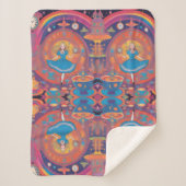 Het is Tea Time Alice Sherpa Deken (Voorkant)