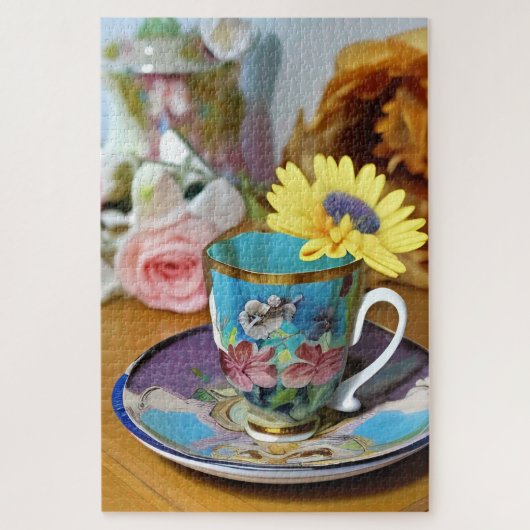 Het is Tea Time Legpuzzel (Verticaal)