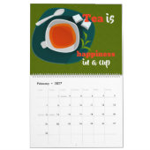 Het is Tea Time | Muurkalender 2021 Kalender (Feb 2027)