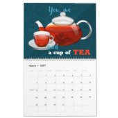 Het is Tea Time | Muurkalender 2021 Kalender (Mar 2027)