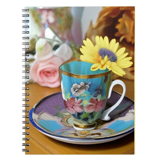 Het is Tea Time Notitieboek (Voorkant)