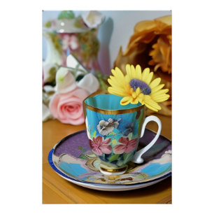 Het is Tea Time Perfect Poster