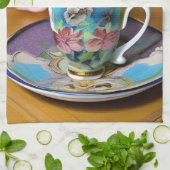 Het is Tea Time Theedoek (Gevouwen)