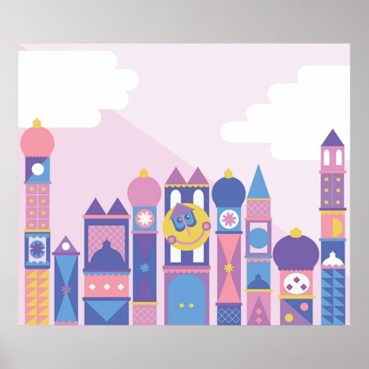 Het is tenslotte een kleine wereld poster (Voorkant)